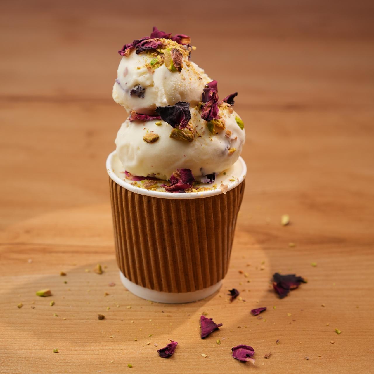 Rose Pistachio Gelato
